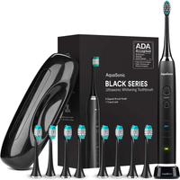 AquaSonic Black Series Ultra Whitening Toothbrush: was $59.95  $39.95 at Amazon
Amazon has the top-rated AquaSonic toothbrush on sale for $39.95. The electric toothbrush comes with eight brush heads and a travel case and includes four different cleaning modes and a helpful timer. Arrives before Christmas