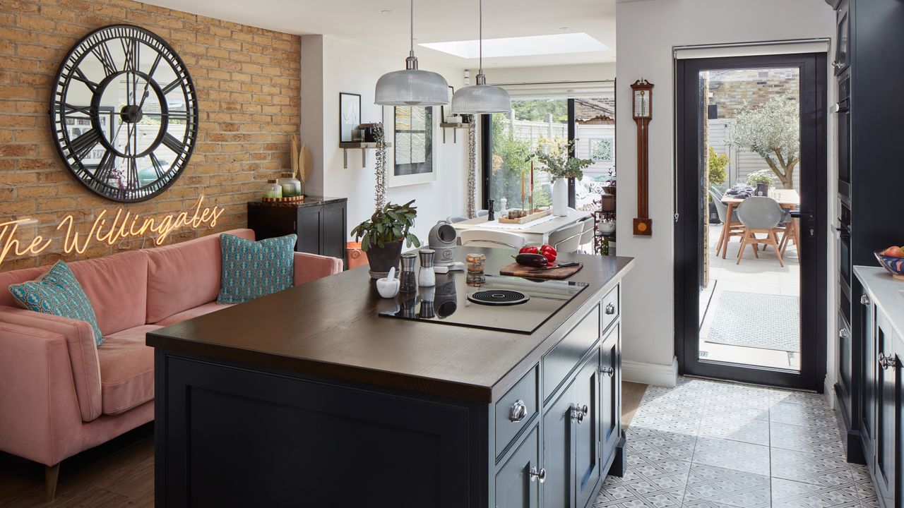 kitchen diner and living area 