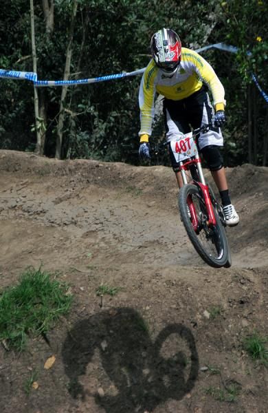 Silvio Felix negotiated the course with style.