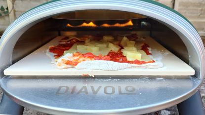 DiaVolo gas pizza oven