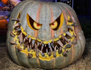 This scary smiler was created by Villafane Studios