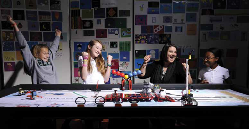 Robotics Projects Encourage Girls to Engage in STEM