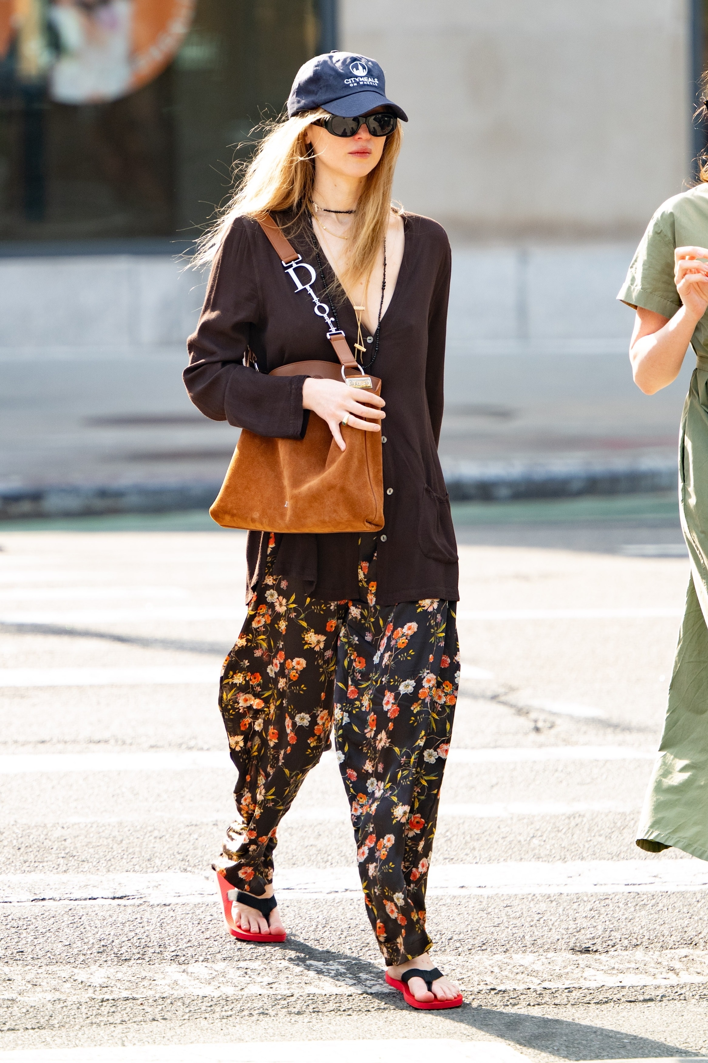 Jennifer Lawrence styled The Row's take on the flip-flops trend in 2026 April 15