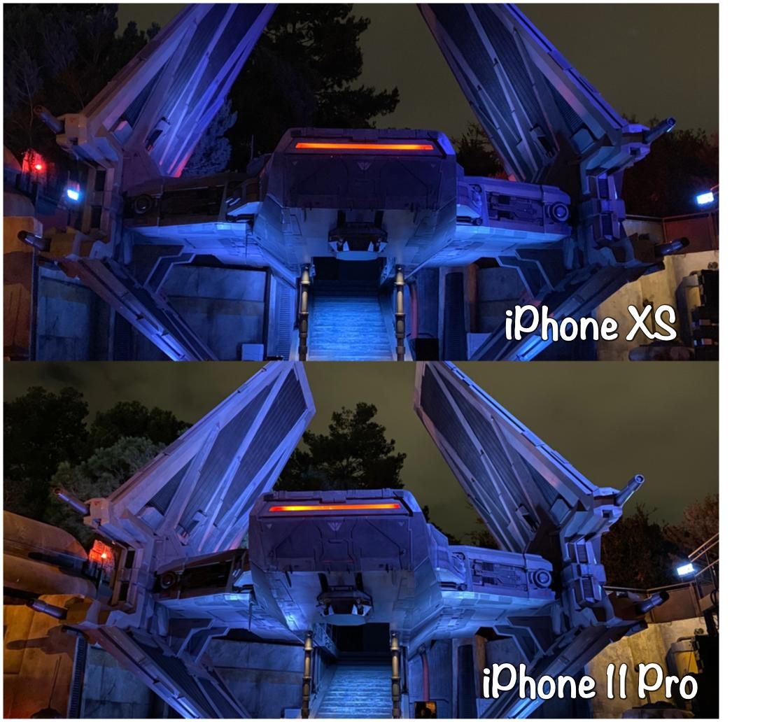 Kylo Ren's Tie Fighter at Galaxy's Edge