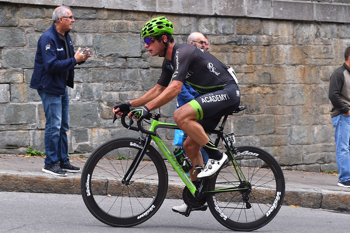 Tyler Williams (Cycling Academy) in the breakaway