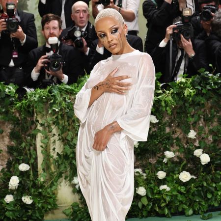 Doja Cat attends The 2024 Met Gala Celebrating "Sleeping Beauties: Reawakening Fashion" at The Metropolitan Museum of Art on May 06, 2024 in New York City.