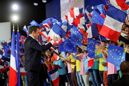 Newly elected French President Emmanuel Macron.