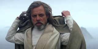 Mark Hamill Star Wars: The Force Awakens Luke unveils himself
