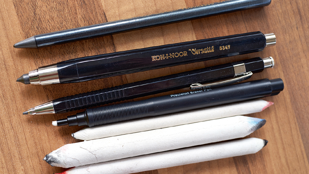 A selection of pencils for drawing