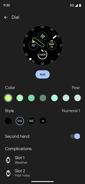 Google Pixel Watch app