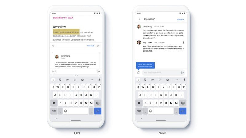 The New Google Docs, Slides, And Sheets Interface Rolls Out To Android ...