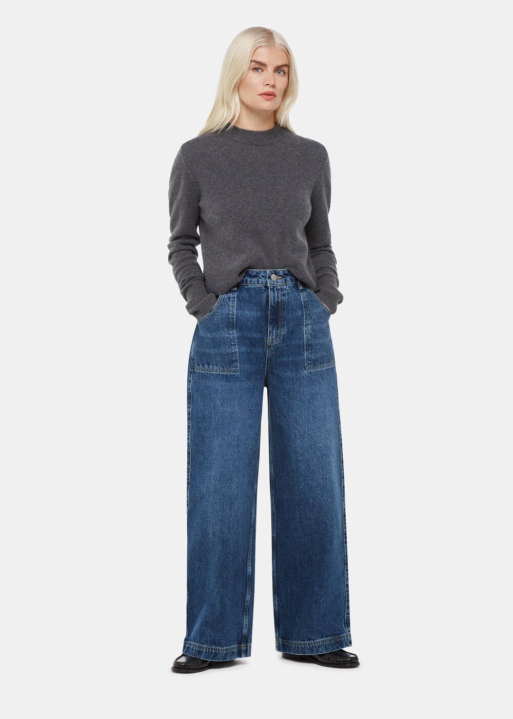 Denim Petite Authentic Raya Straight Jean