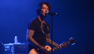 Billy Morrison performs at the Fonda Theatre in Los Angeles, California on October 2, 2016