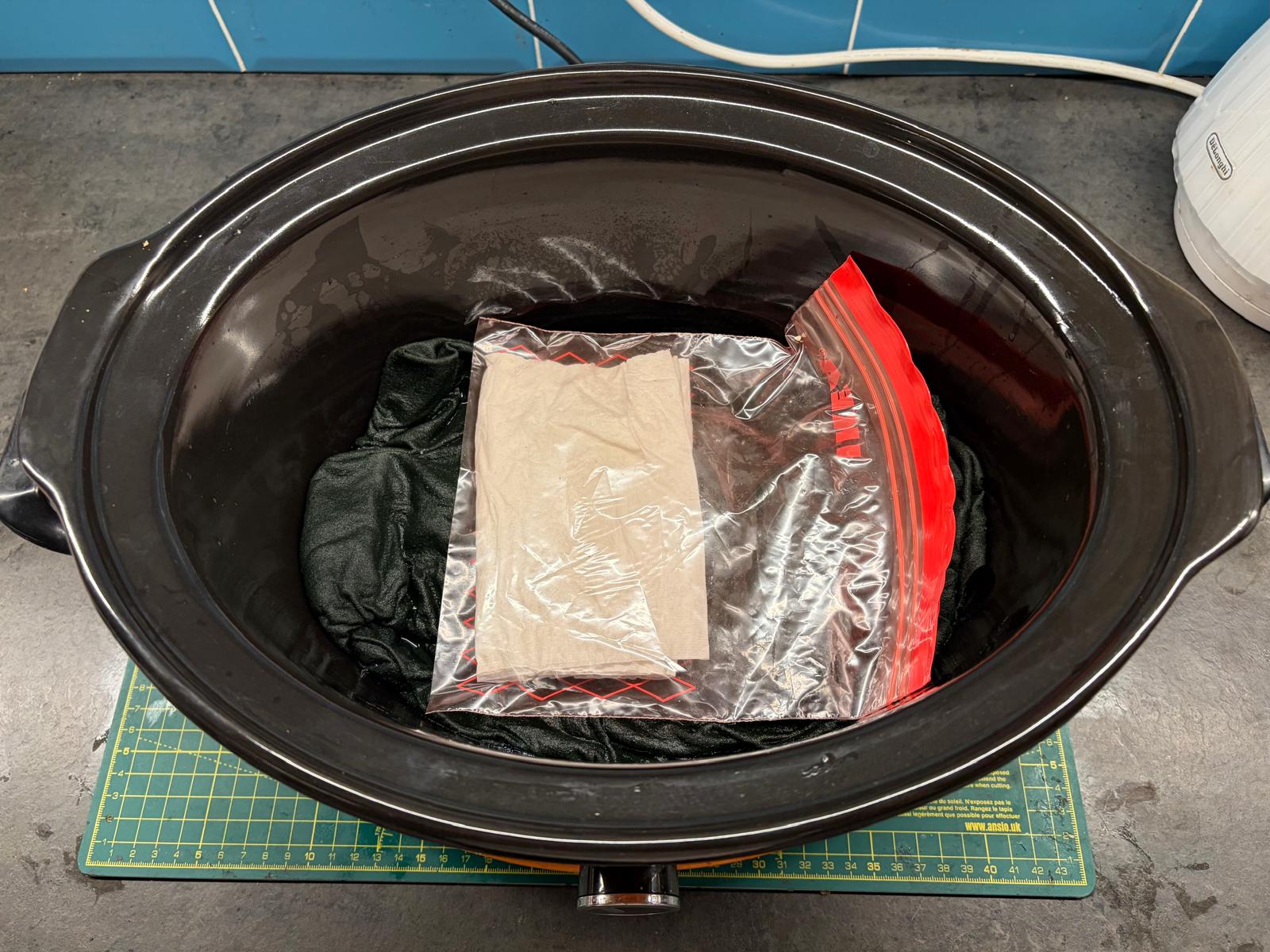 Seeds in slow cooker