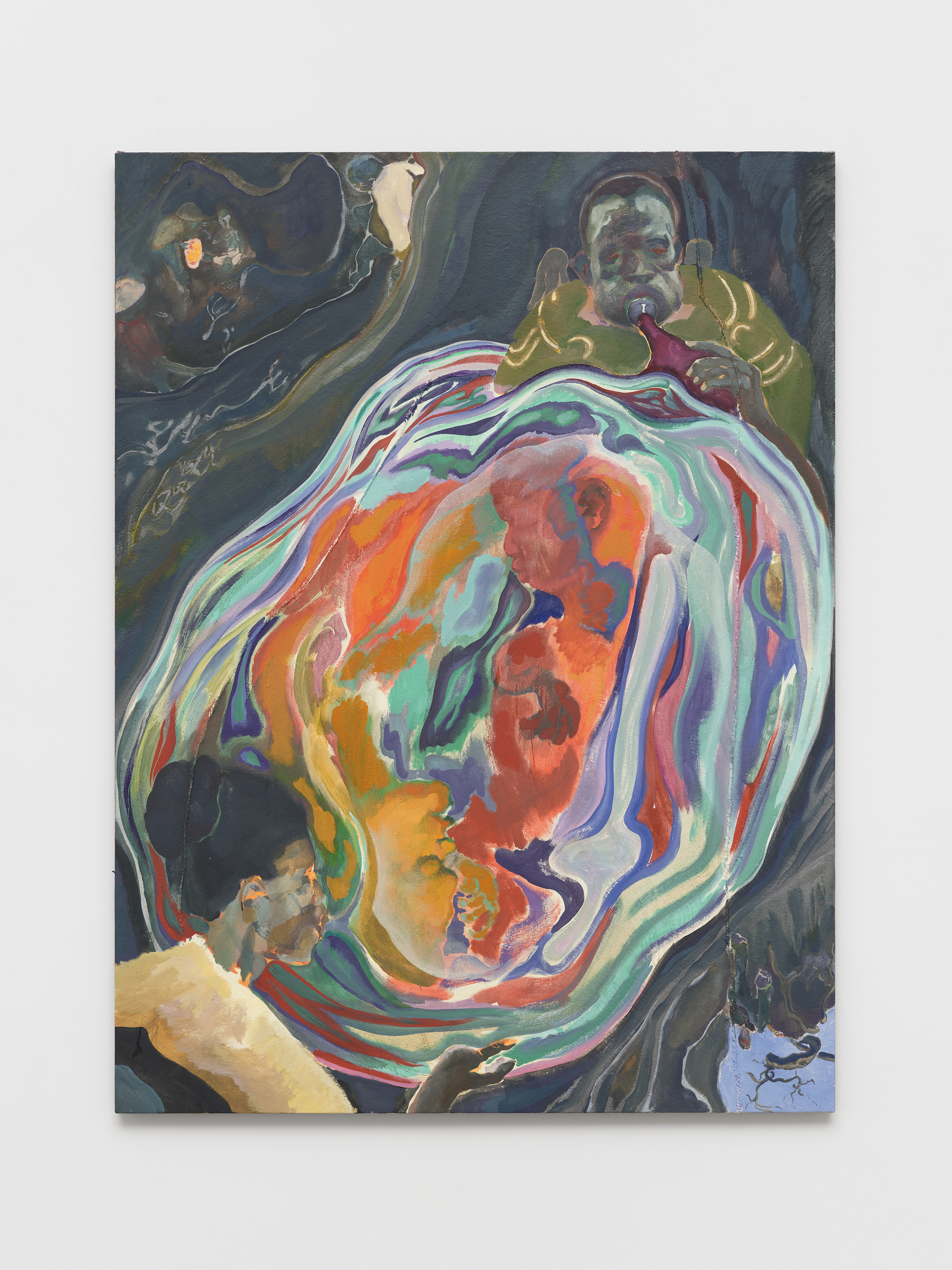 Michael Armitage, Cave, 2021. Pinault Collection