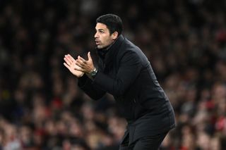 Arsenal manager Mikel Arteta