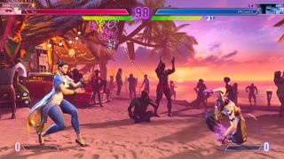 Street Fighter 6 Chun-Li vs. Juri CPU