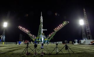 Expedition 40 Preflight Launch Pad
