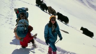 Arlene Blum in the Himalayas