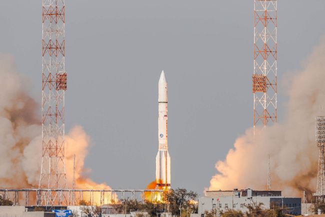 First-of-Its-Kind Satellite Servicing Spacecraft Launches on Russian Rocket