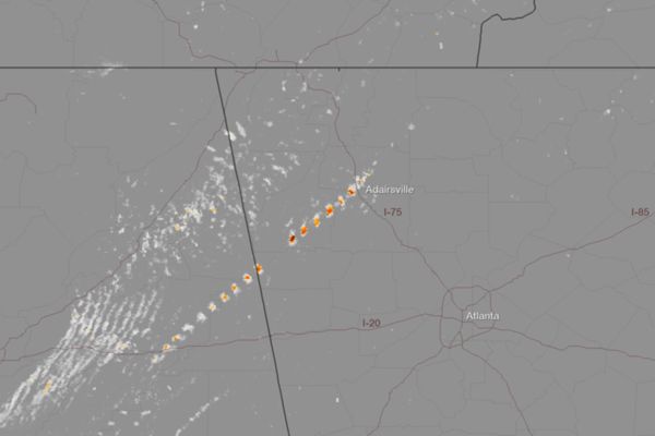 Adairsville tornado, Georgia tornadoes