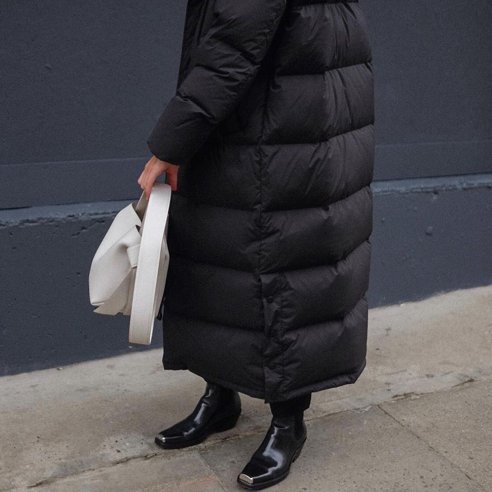 Arket long puffer online