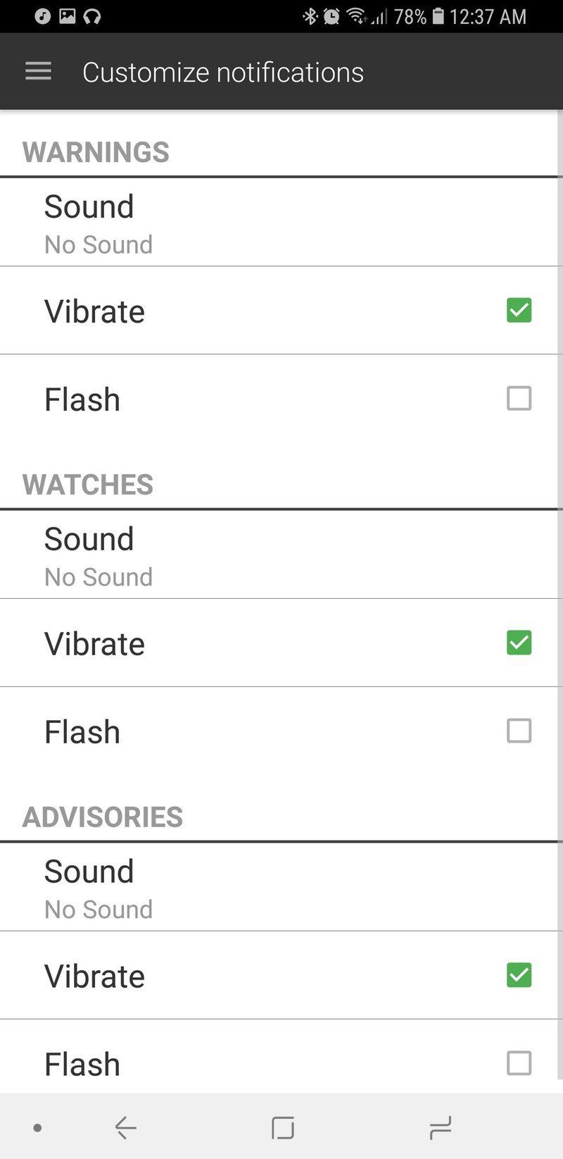 best free severe weather alert app for android