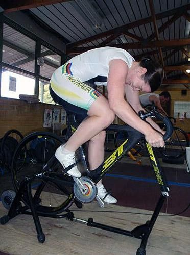 The mega ergo session at the gym.
