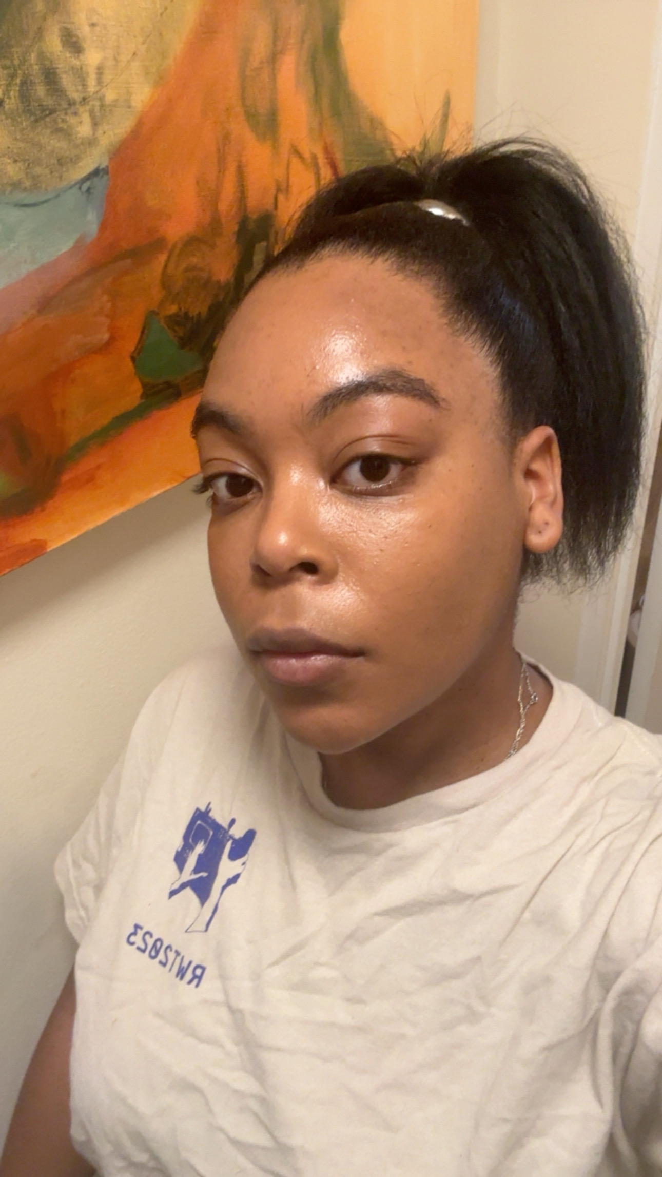 Ariel baker wearing armani luminous skin foundation