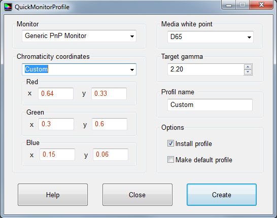 how to install icc profile calibration