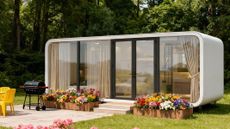 Modern Prefab Steel-Framed Tiny House to Live in