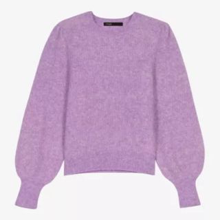 lavender full sleeve sweater