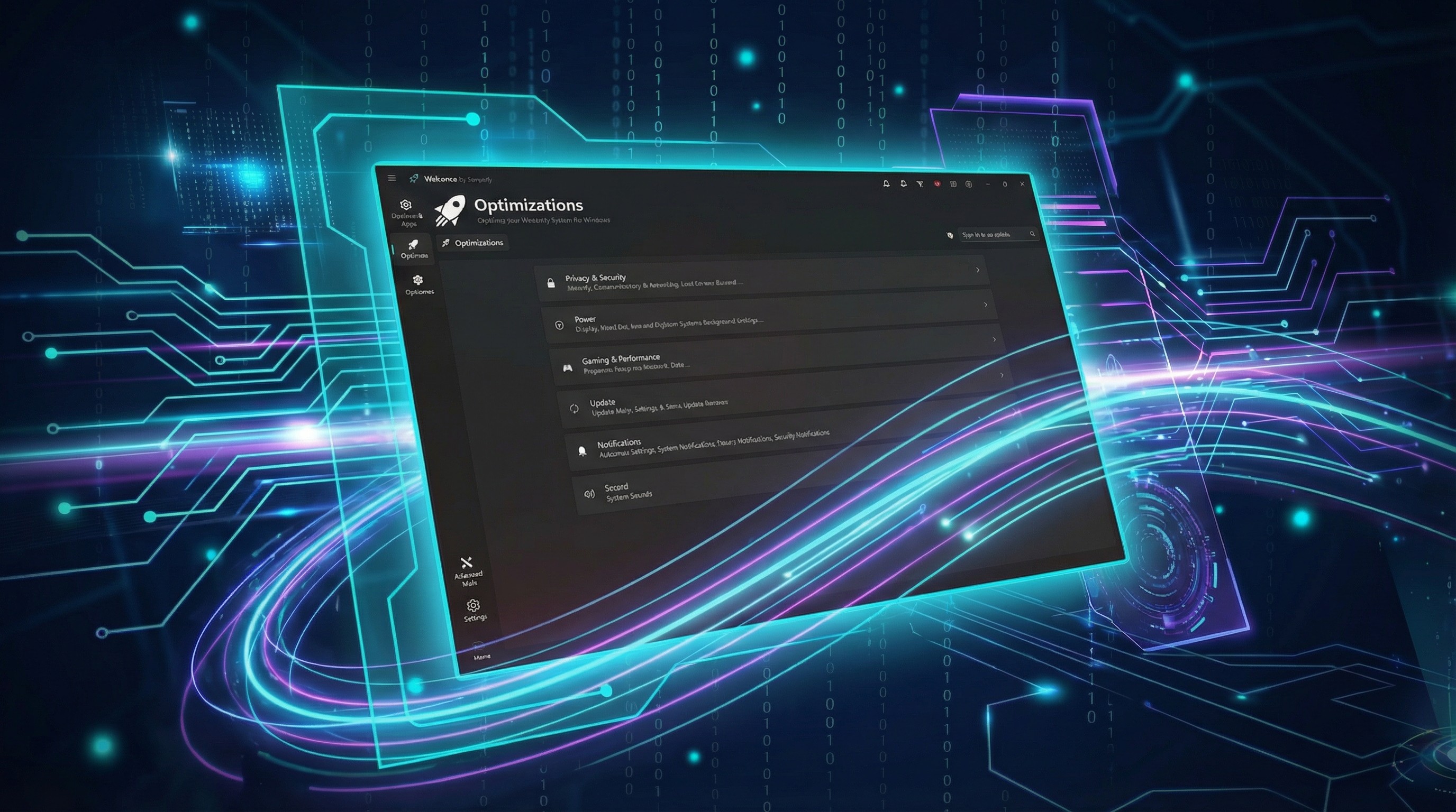 The Winhance app for Windows 11