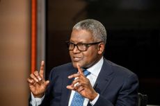 Aliko Dangote, president and chief executive officer of Dangote Group