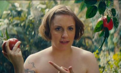 Forget Noah: Lena Dunham gets Biblical (and naked) in SNL's biopic of Eve