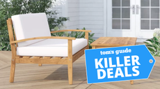 Wayfair patio set with Killer Deals button