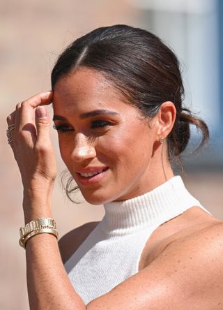 Meghan, Duchess of Sussex during the Invictus Games Dusseldorf 2023 - One Year To Go launch event on September 06, 2022 in Dusseldorf, Germany. The Invictus Games will be held in Germany for the first time in September 2023