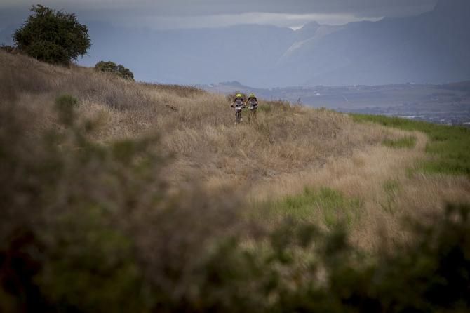 Ester Suss and Sally Bigham of team Meerendal