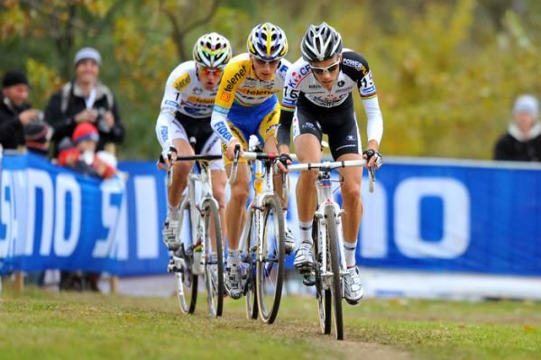 Niels Albert, Kevin Pauwels and Zdenek Stybar were together.