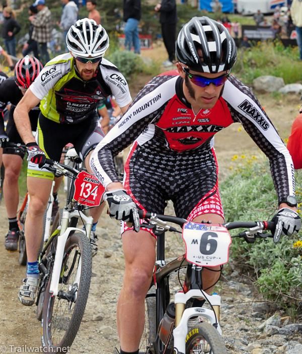 Geoff Kabush (Team Maxxis) was biding his time.