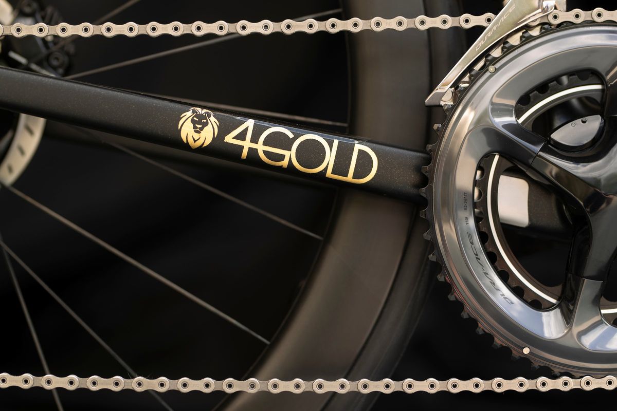 24 karat gold Canyon signed by Mathieu van der Poel