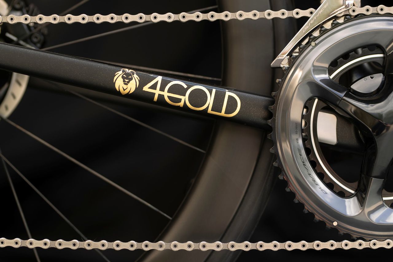 24 karat gold Canyon signed by Mathieu van der Poel
