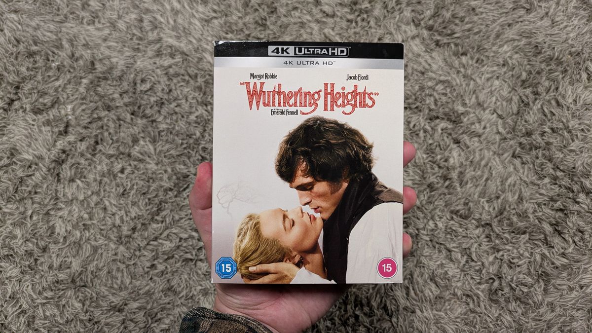 "Wuthering Heights" 4K Blu-ray case