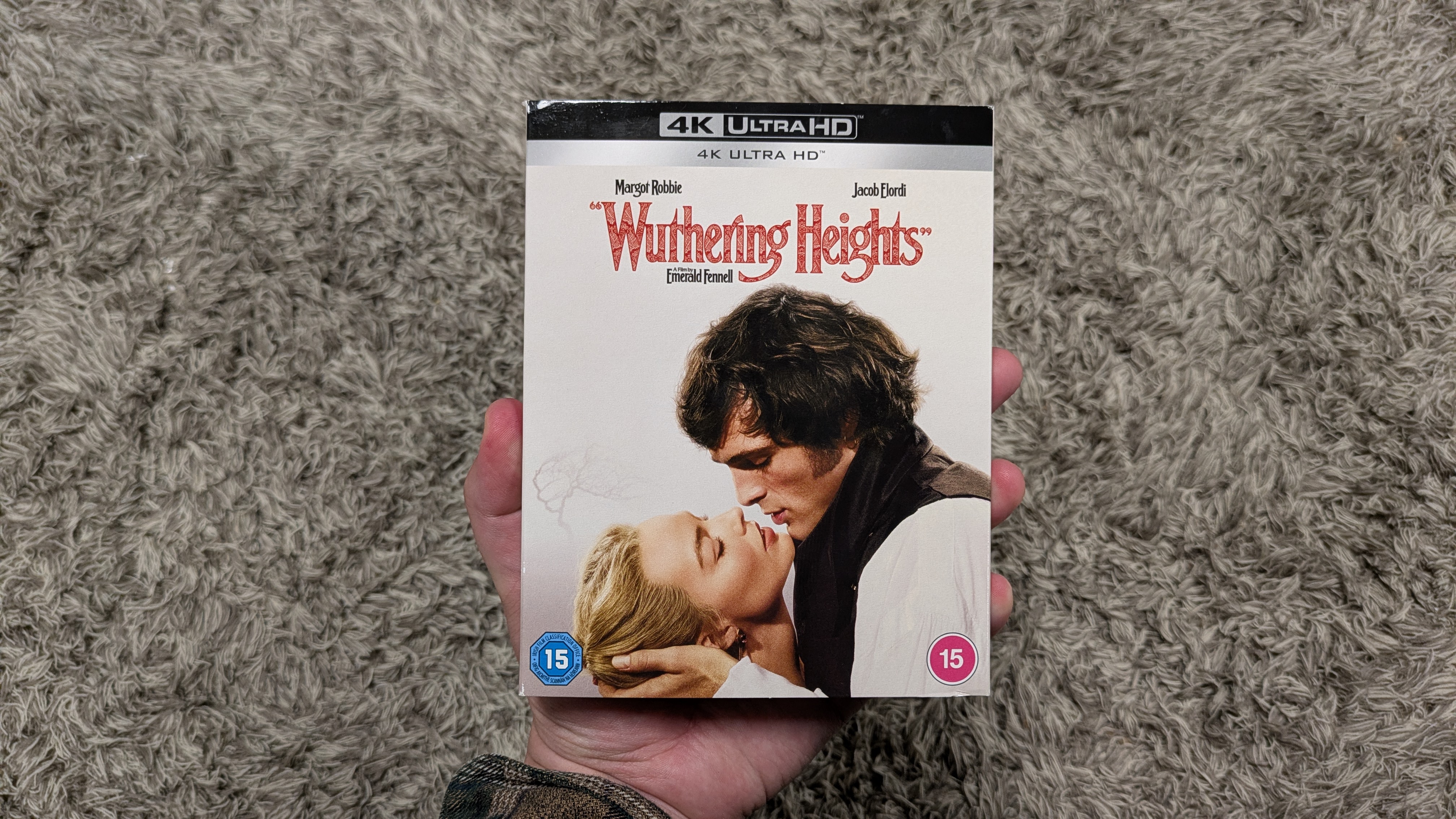 "Wuthering Heights" 4K Blu-ray case
