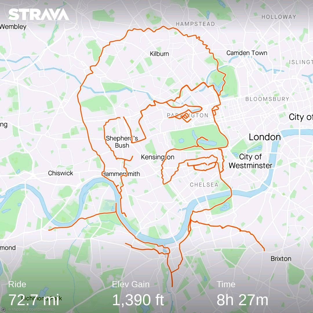 Anthony Hoyte Strava Moustached man