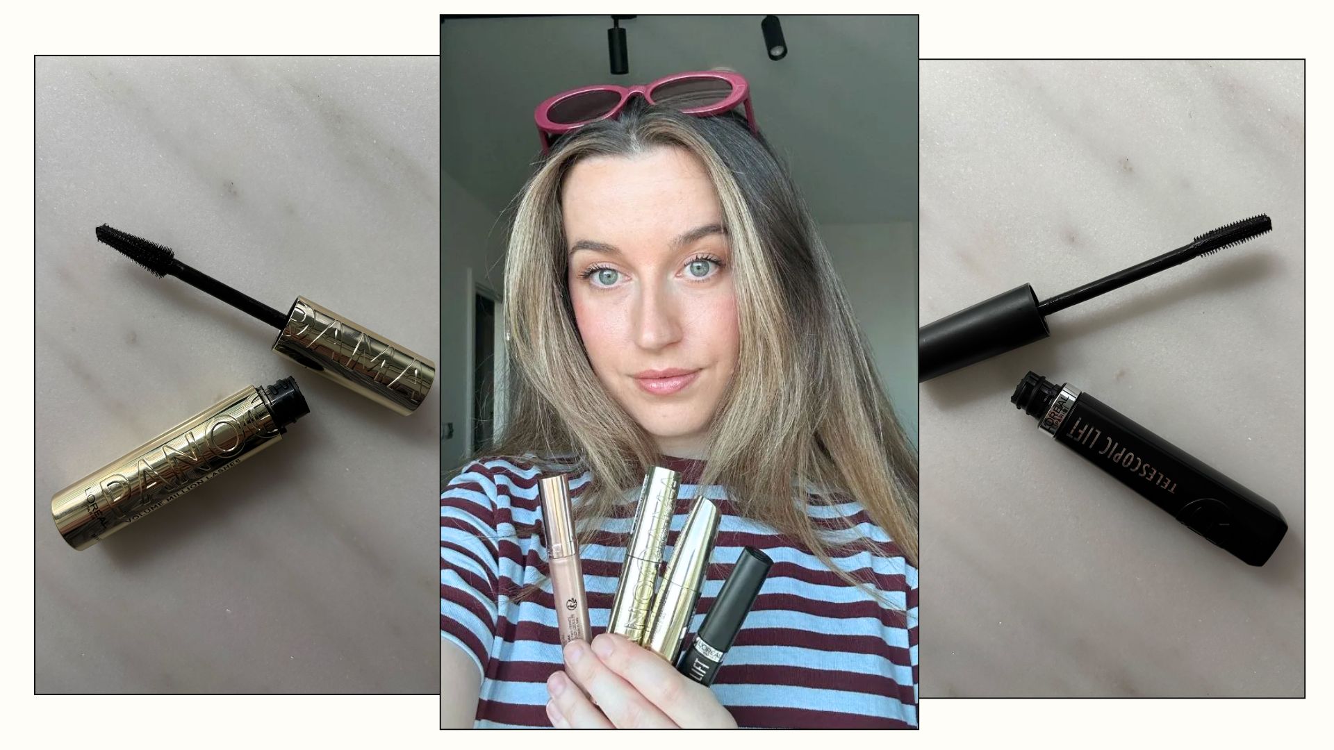 Junior beauty editor Grace Lindsay testing the best loreal mascaras