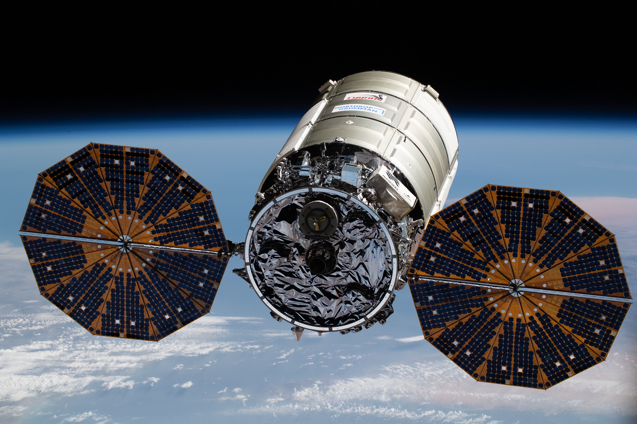 A Cygnus spacecraft
