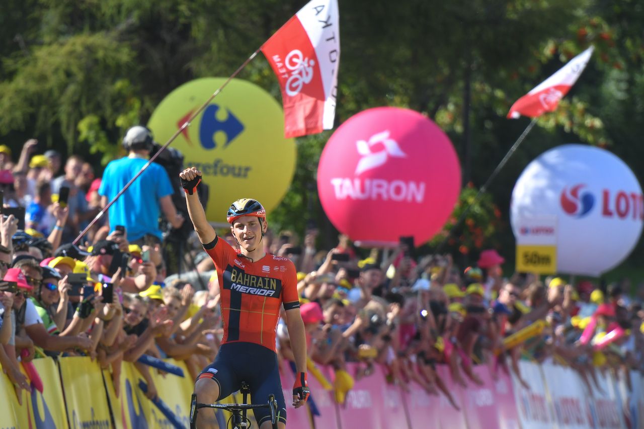 Matej Mohorič at the 2019 Tour of Poland