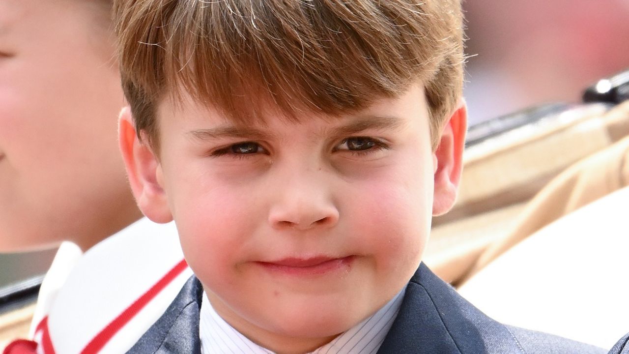 Prince Louis at Trooping the Colour in 2023