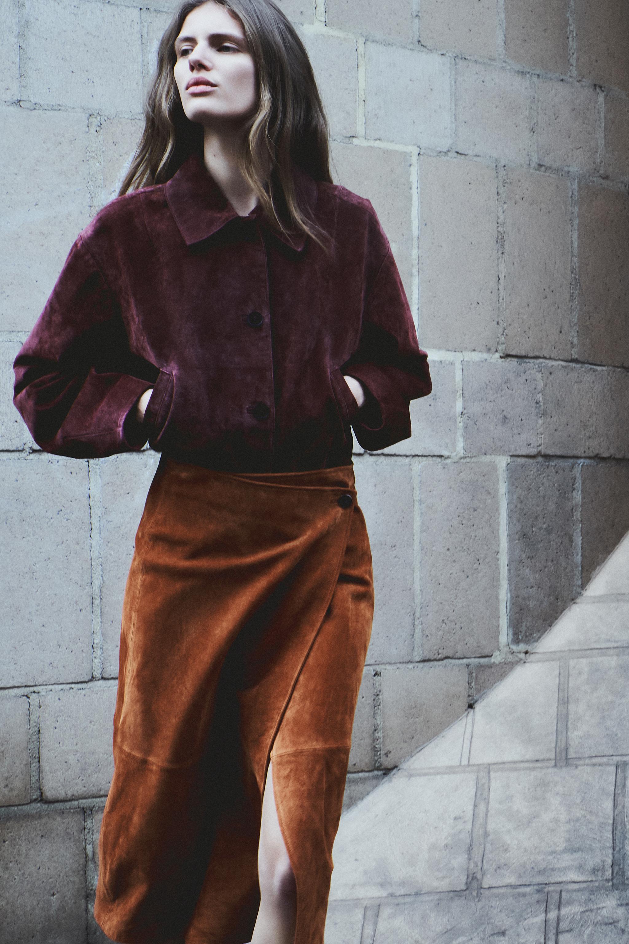 100% Leather Suede Jacket